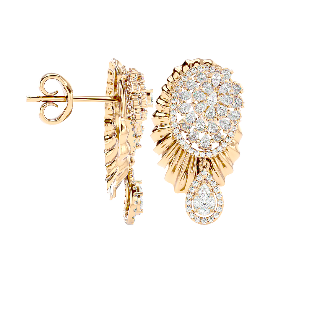 Starlet Diamond Earring