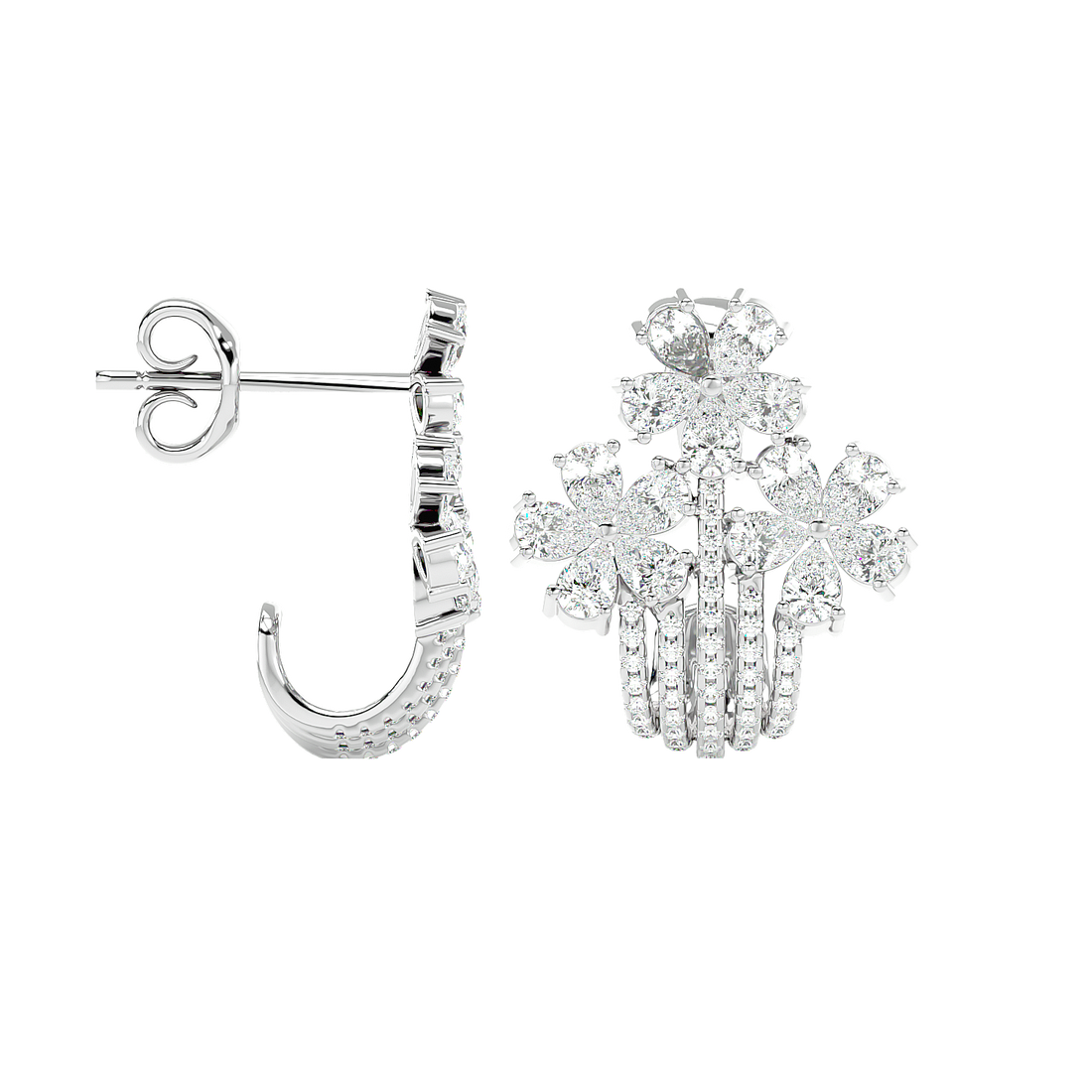 Enchant Diamond Earring