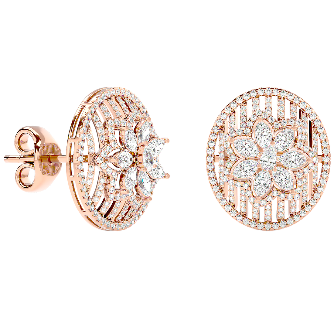 Dew Diamond Earring