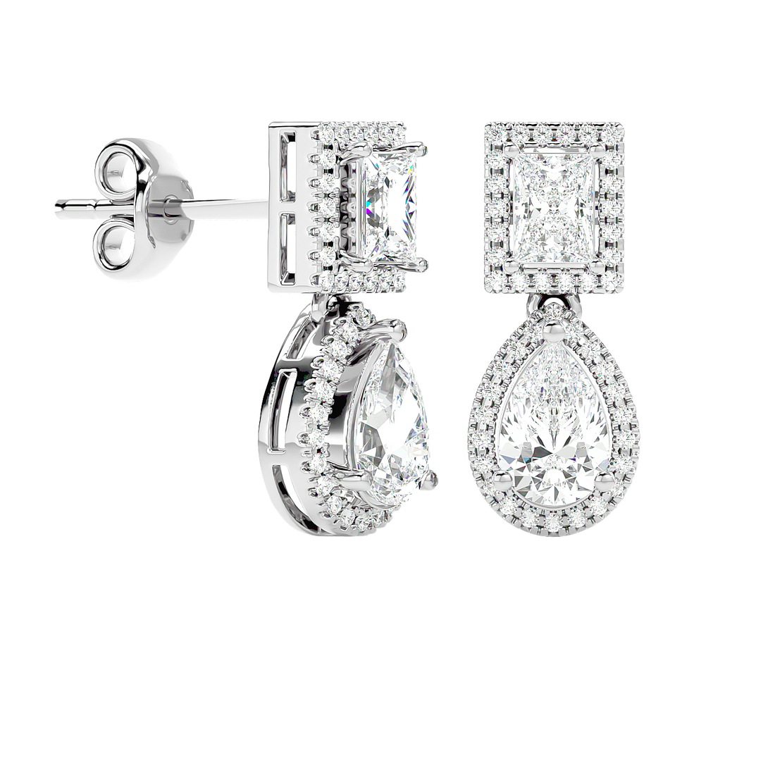 Orion Diamond Earrings 18KT Yes17