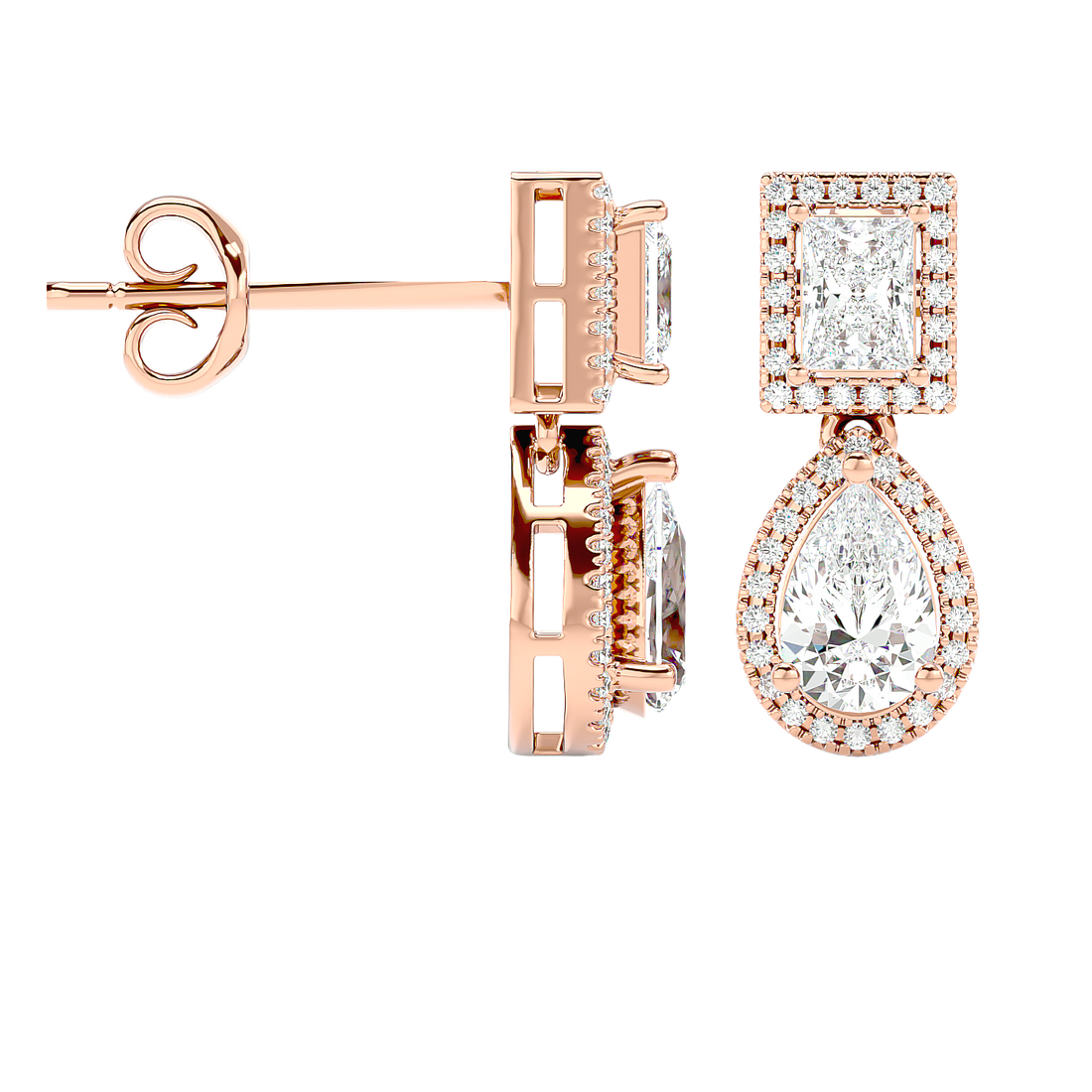 Orion Diamond Earrings 18KT Yes17