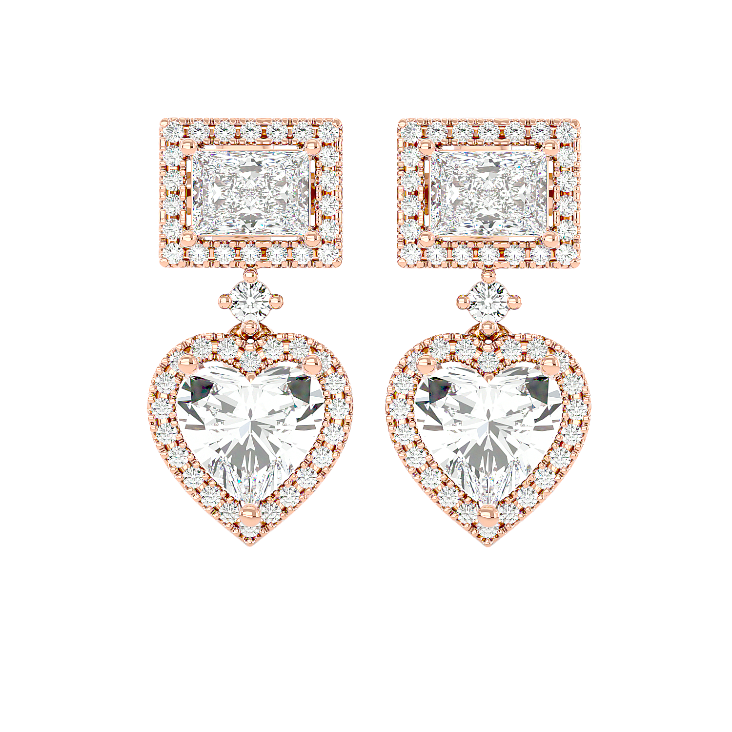 Pulsar Diamond Earrings