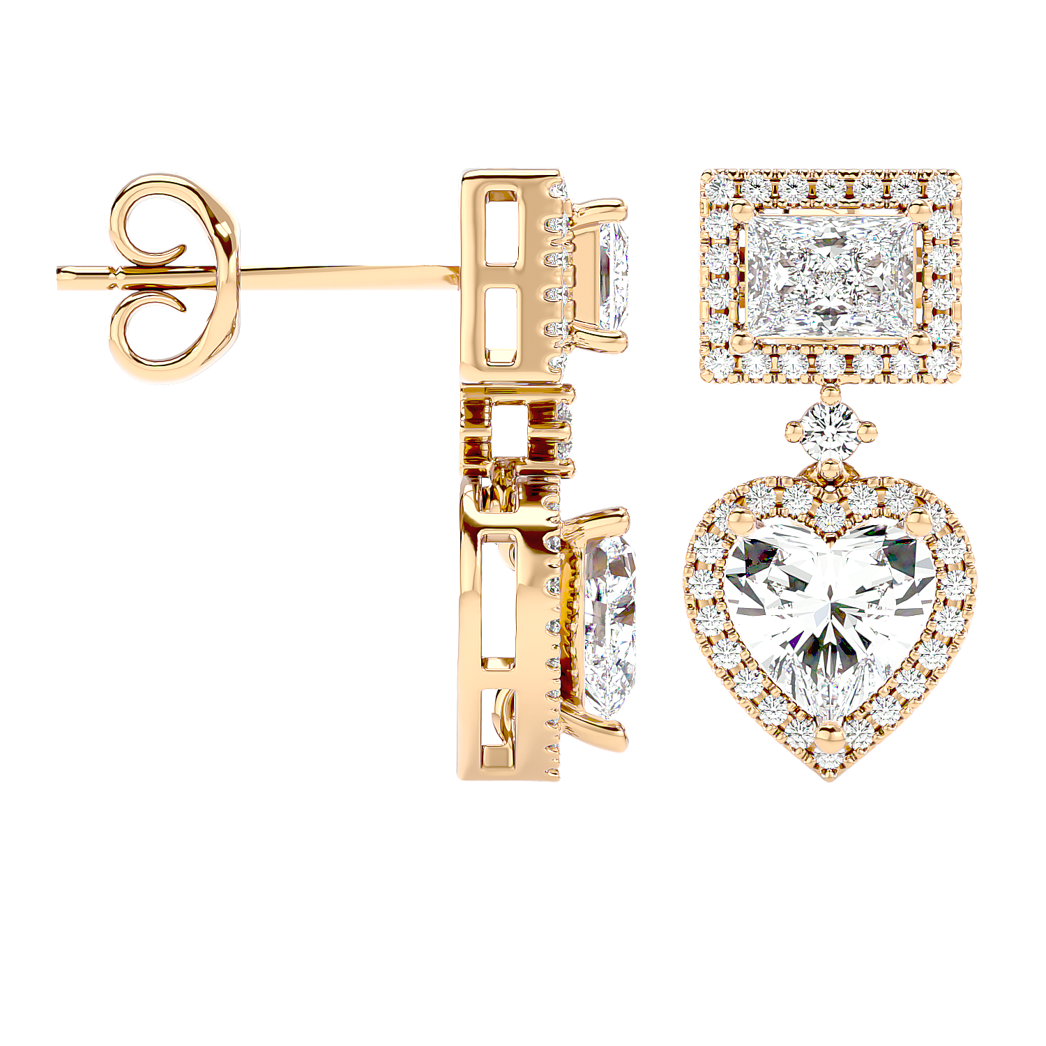 Pulsar Diamond Earrings