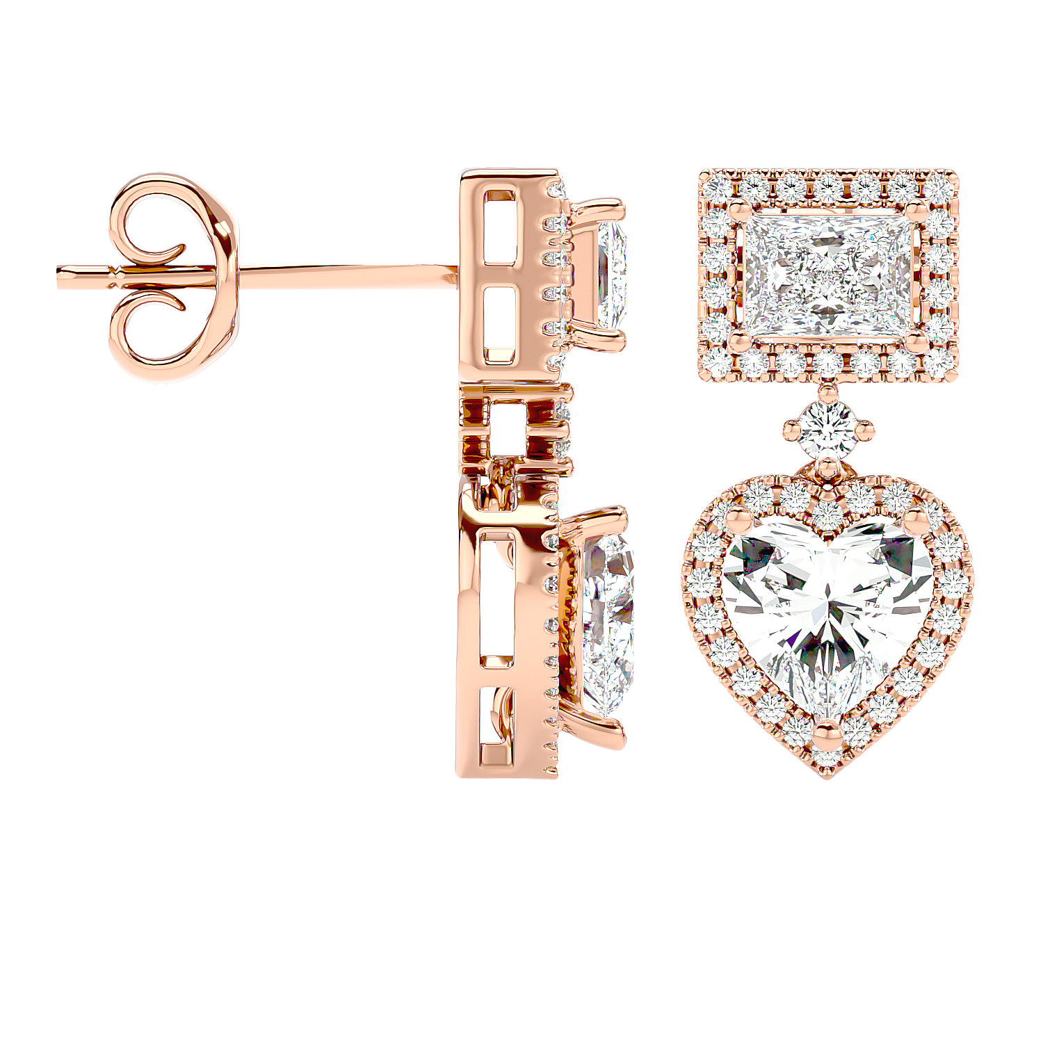 Pulsar Diamond Earrings