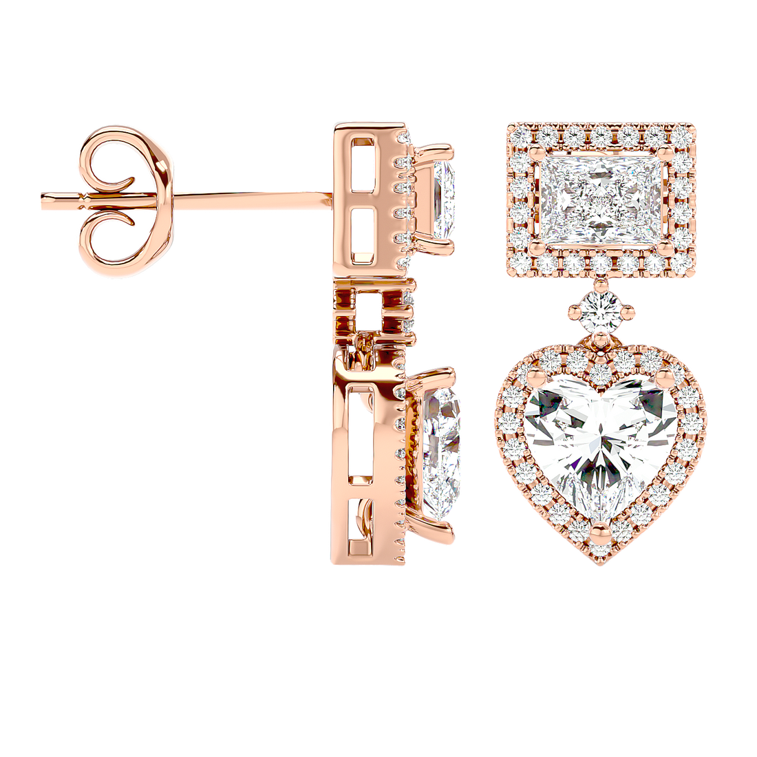 Pulsar Diamond Earrings