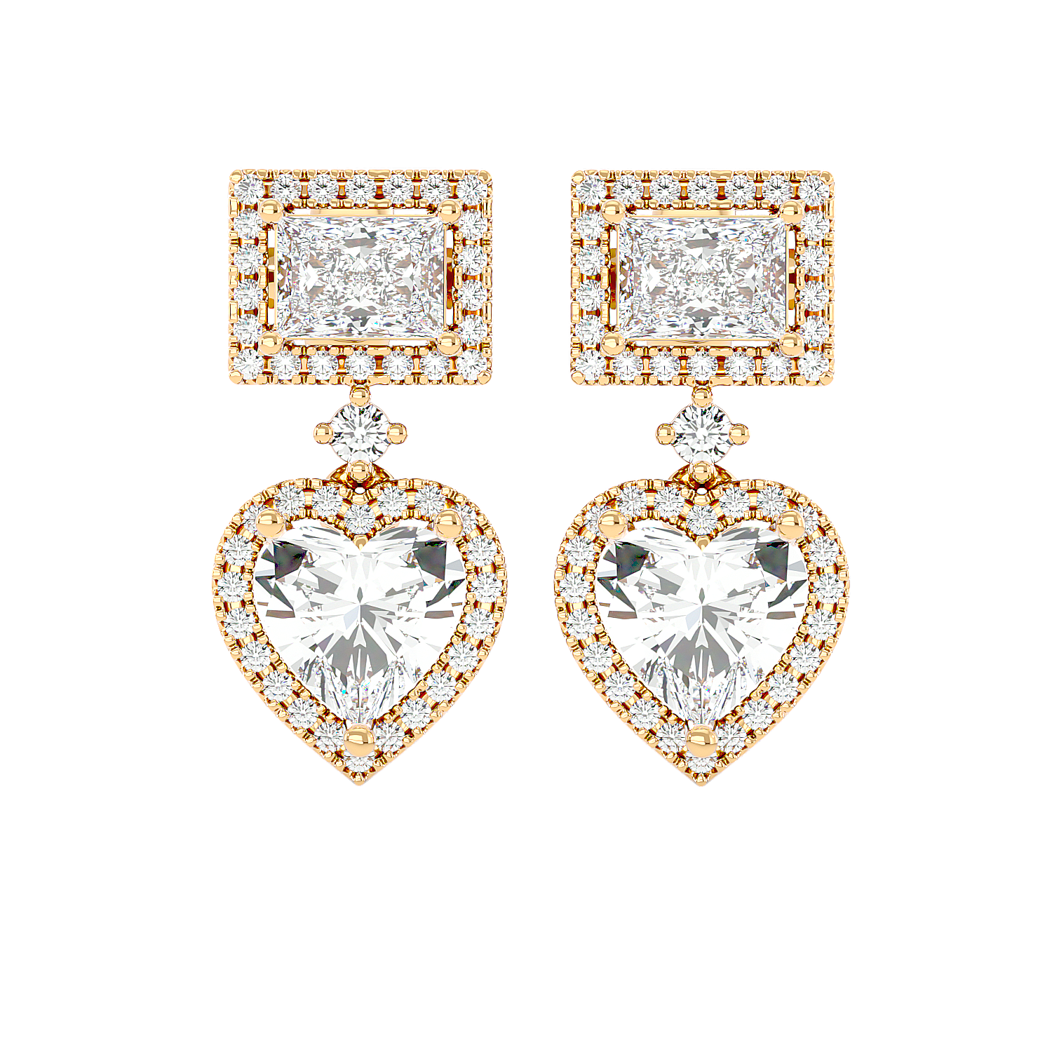 Pulsar Diamond Earrings