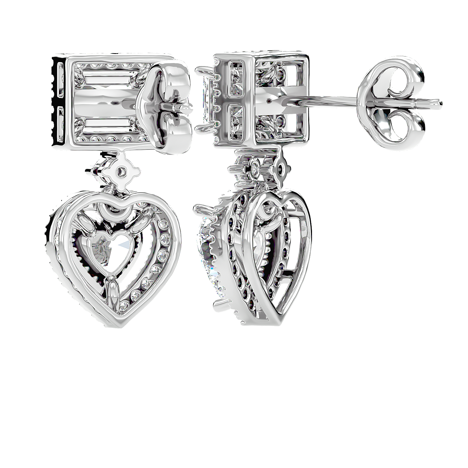 Pulsar Diamond Earrings