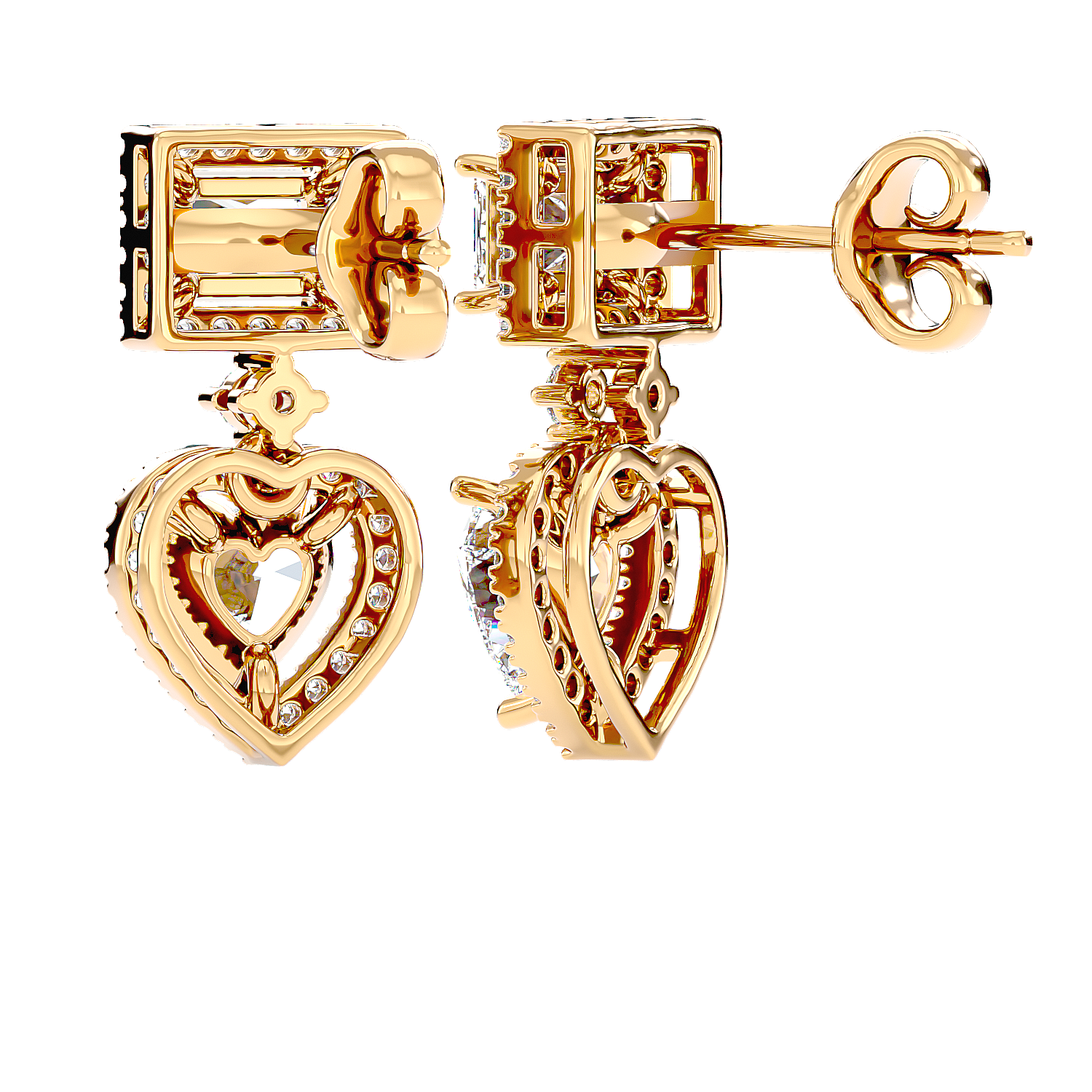 Pulsar Diamond Earrings