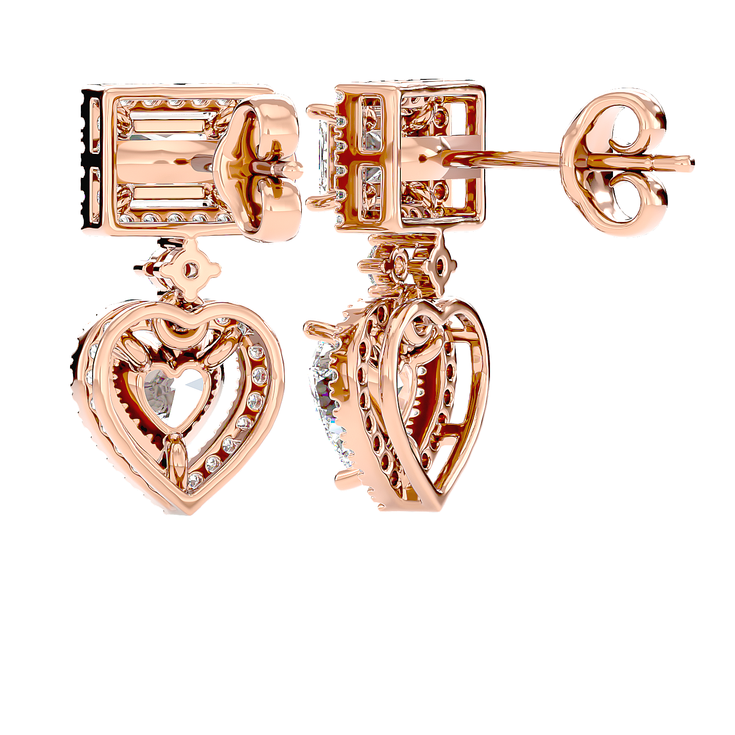 Pulsar Diamond Earrings