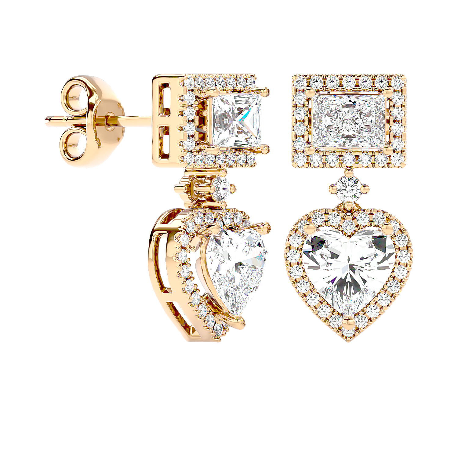 Pulsar Diamond Earrings