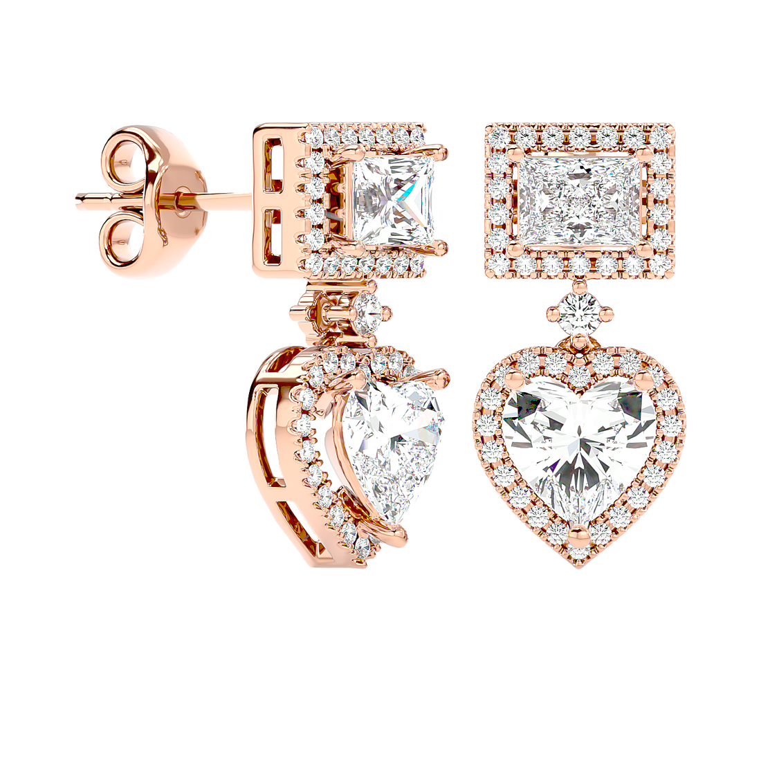 Pulsar Diamond Earrings