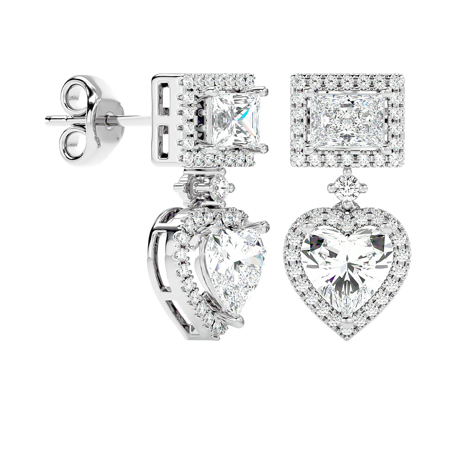 Pulsar Diamond Earrings