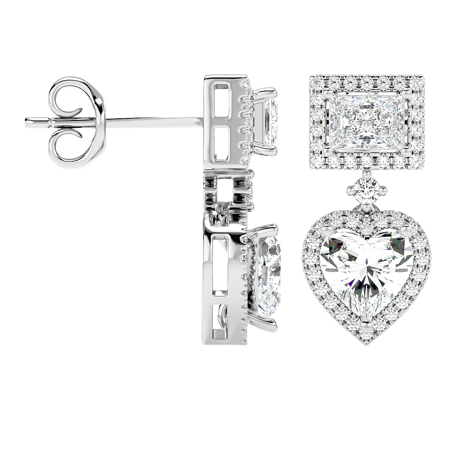 Pulsar Diamond Earrings