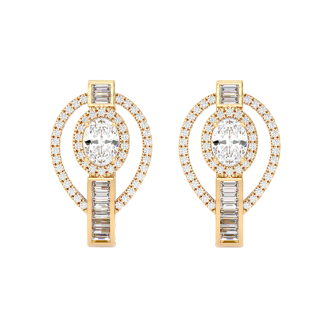 Draco Diamond Earrings