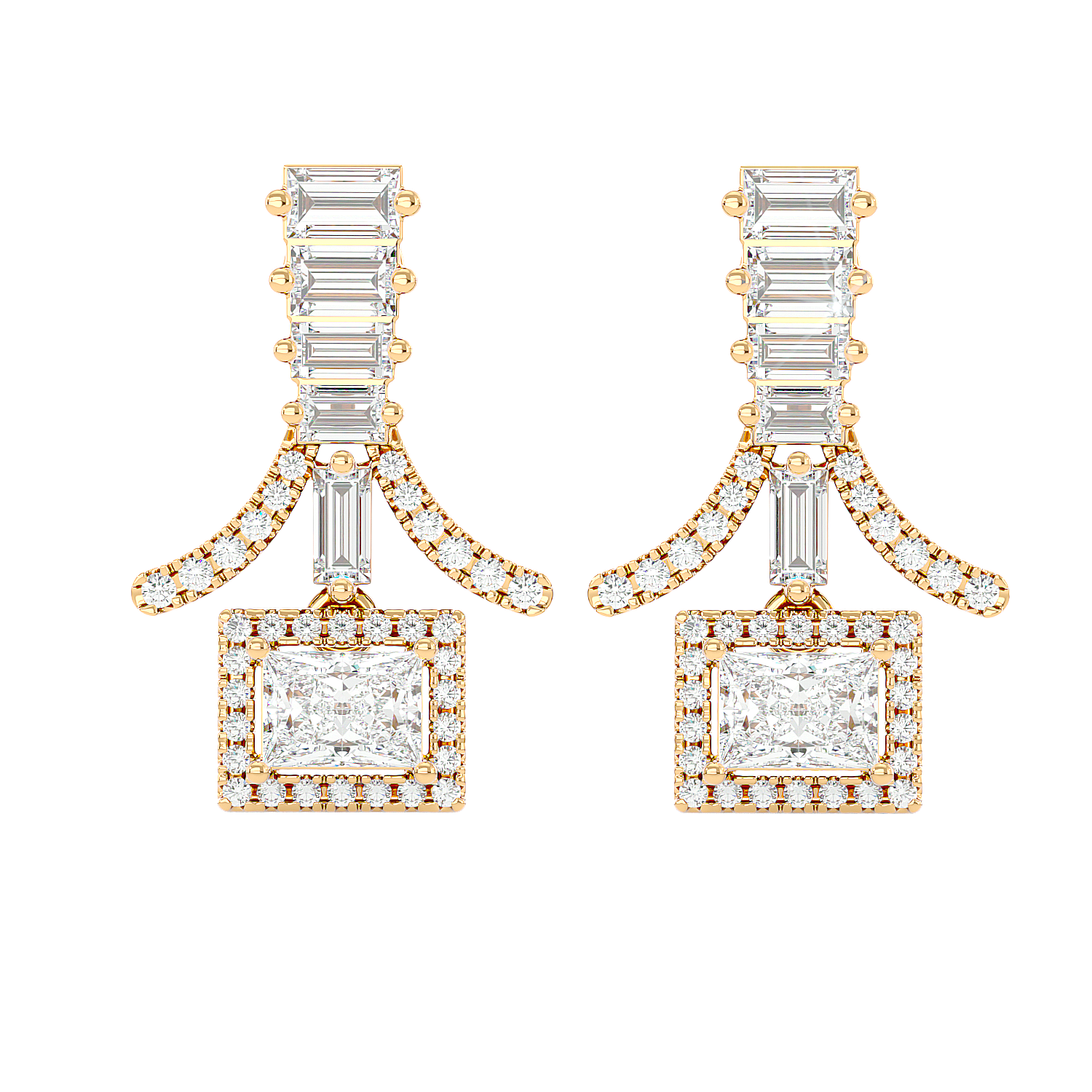Celestial Diamond Earring