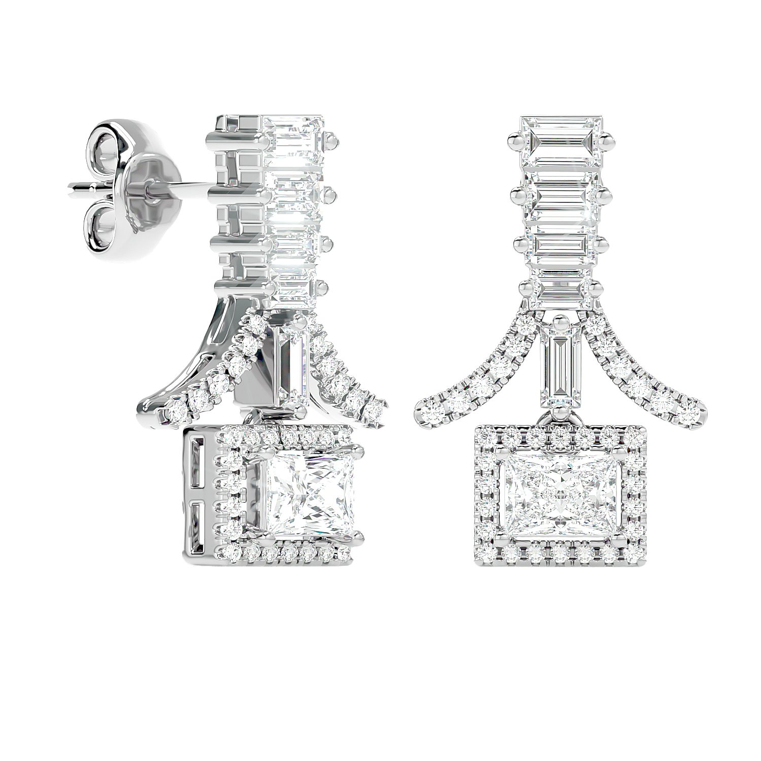 Celestial Diamond Earring
