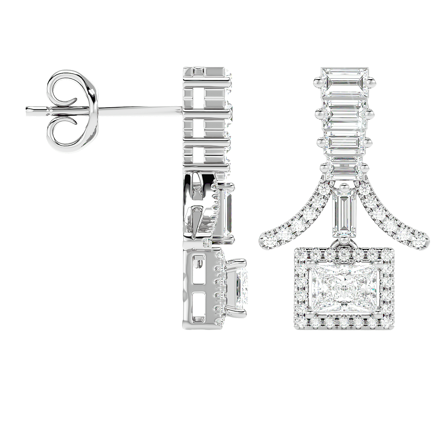 Celestial Diamond Earring