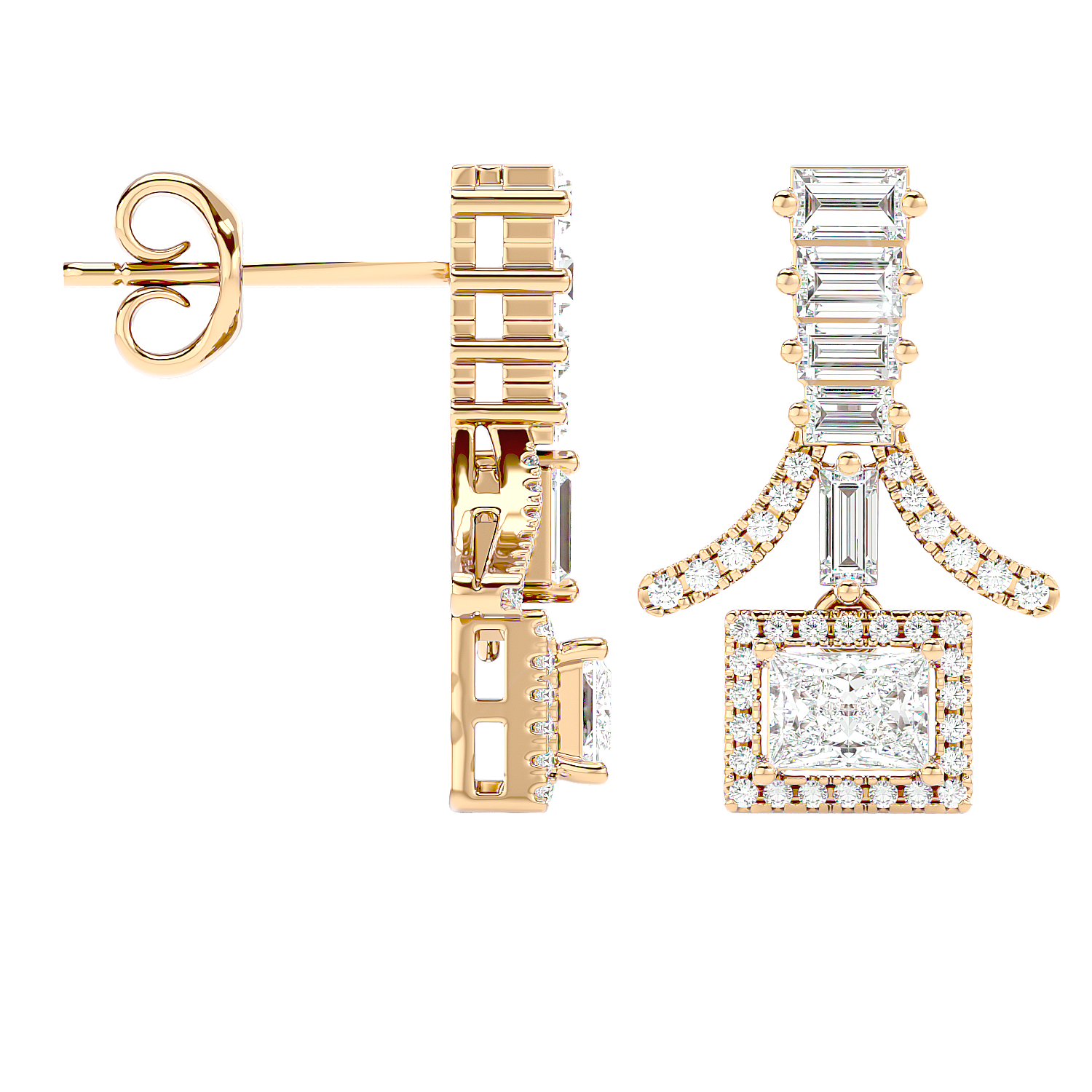 Celestial Diamond Earring