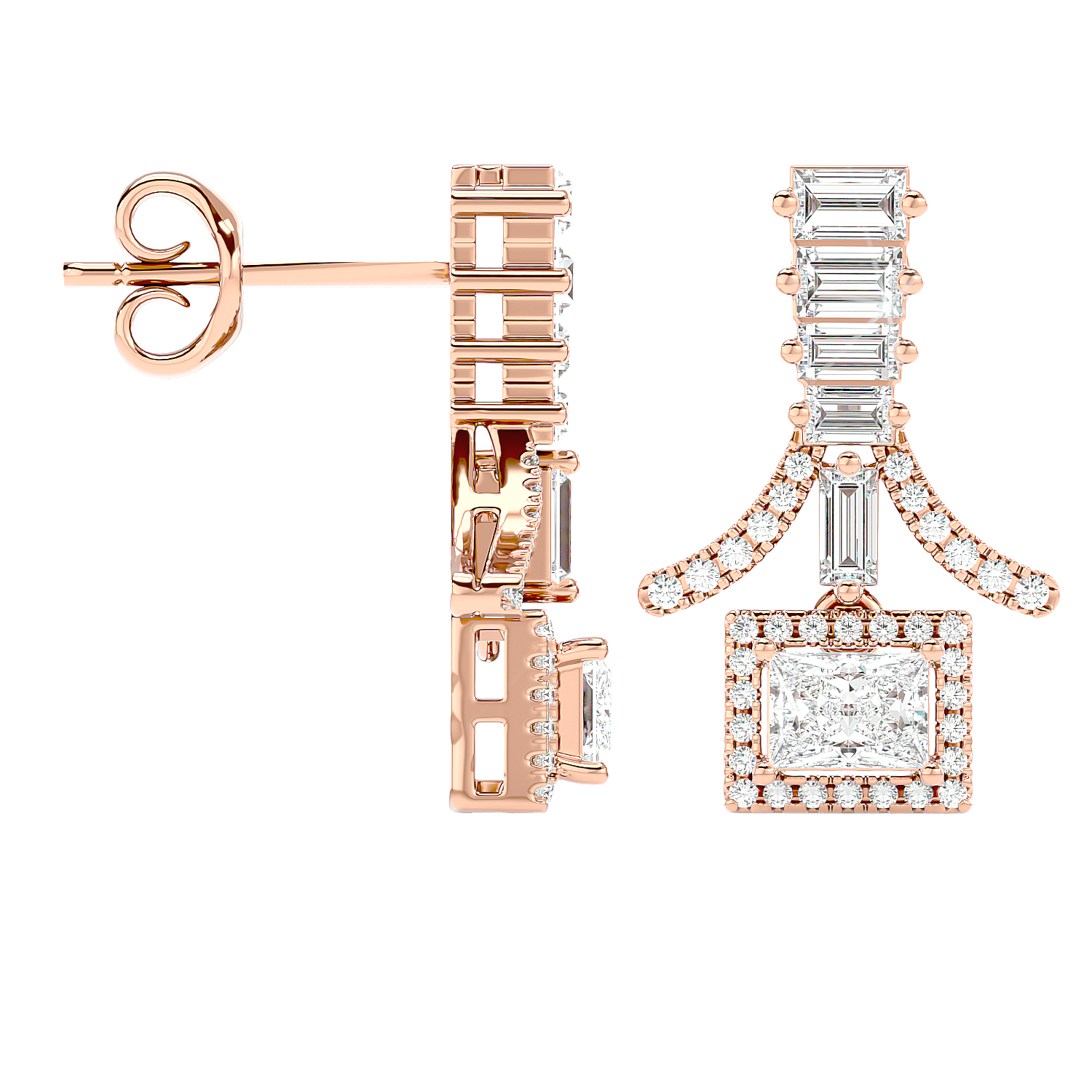 Celestial Diamond Earring