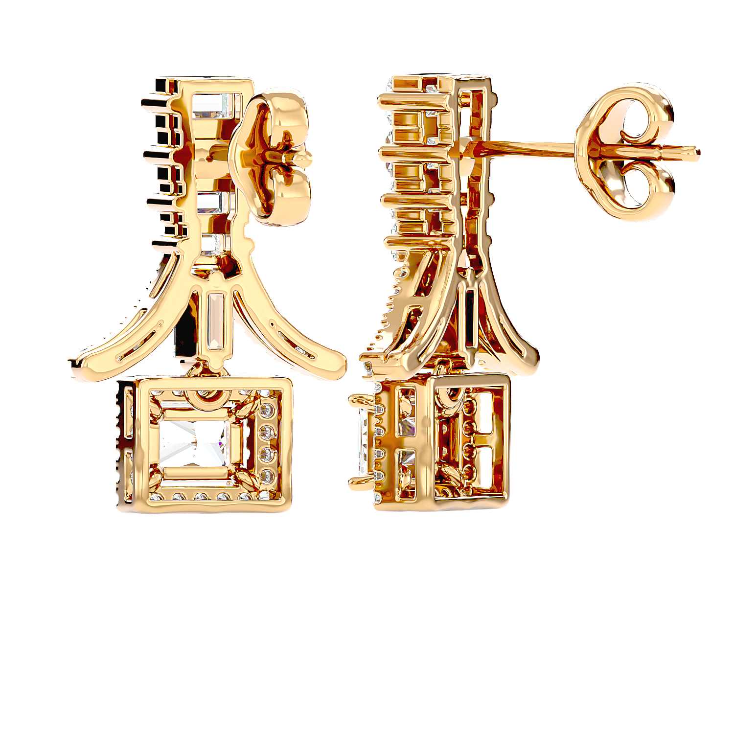 Celestial Diamond Earring