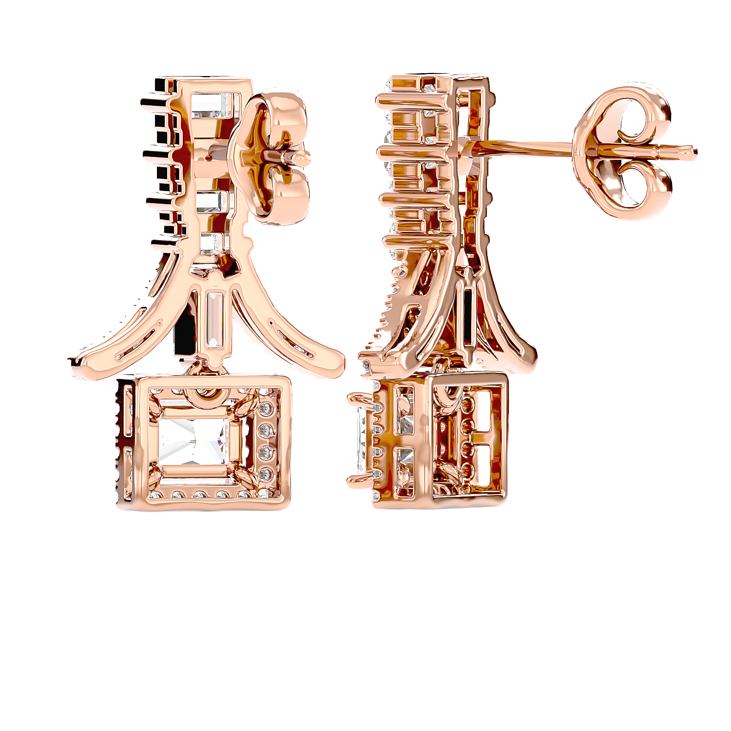 Celestial Diamond Earring