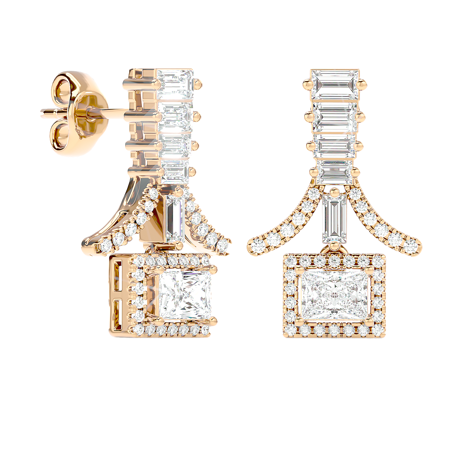 Celestial Diamond Earring