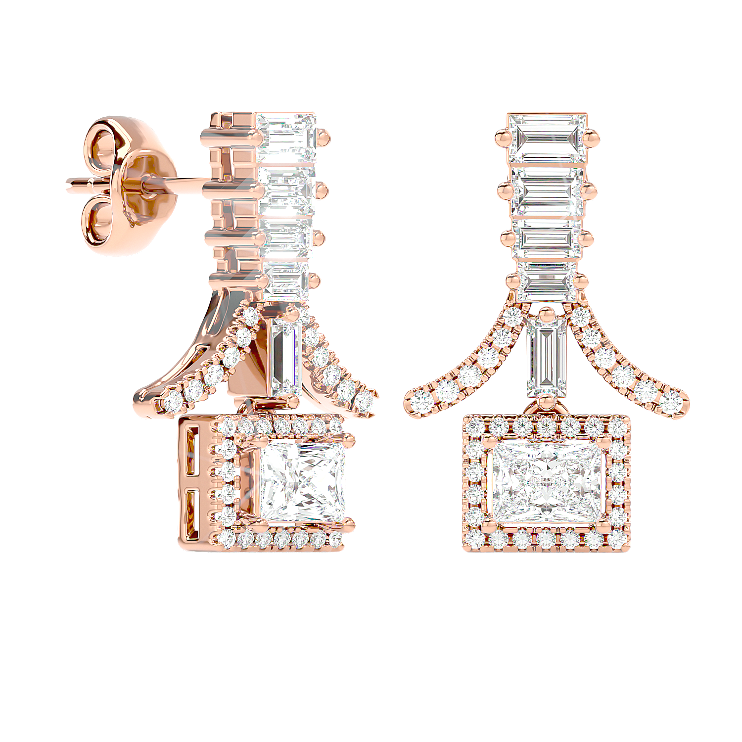 Celestial Diamond Earring