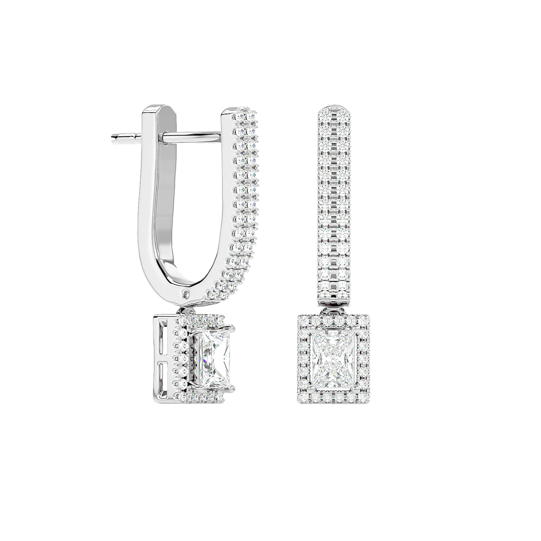 Starburst Diamond Earrings