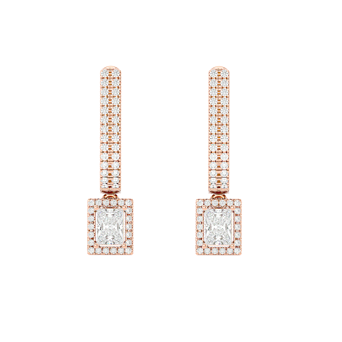 Starburst Diamond Earrings