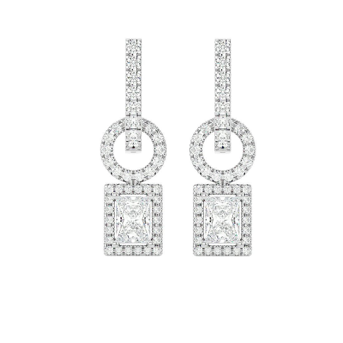 Cassiopeia Diamond Earrings