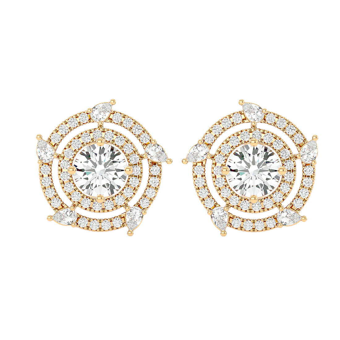 Quasar Diamond Earrings