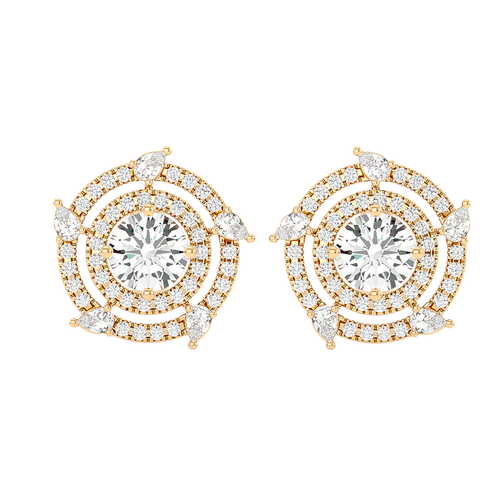 Quasar Diamond Earrings