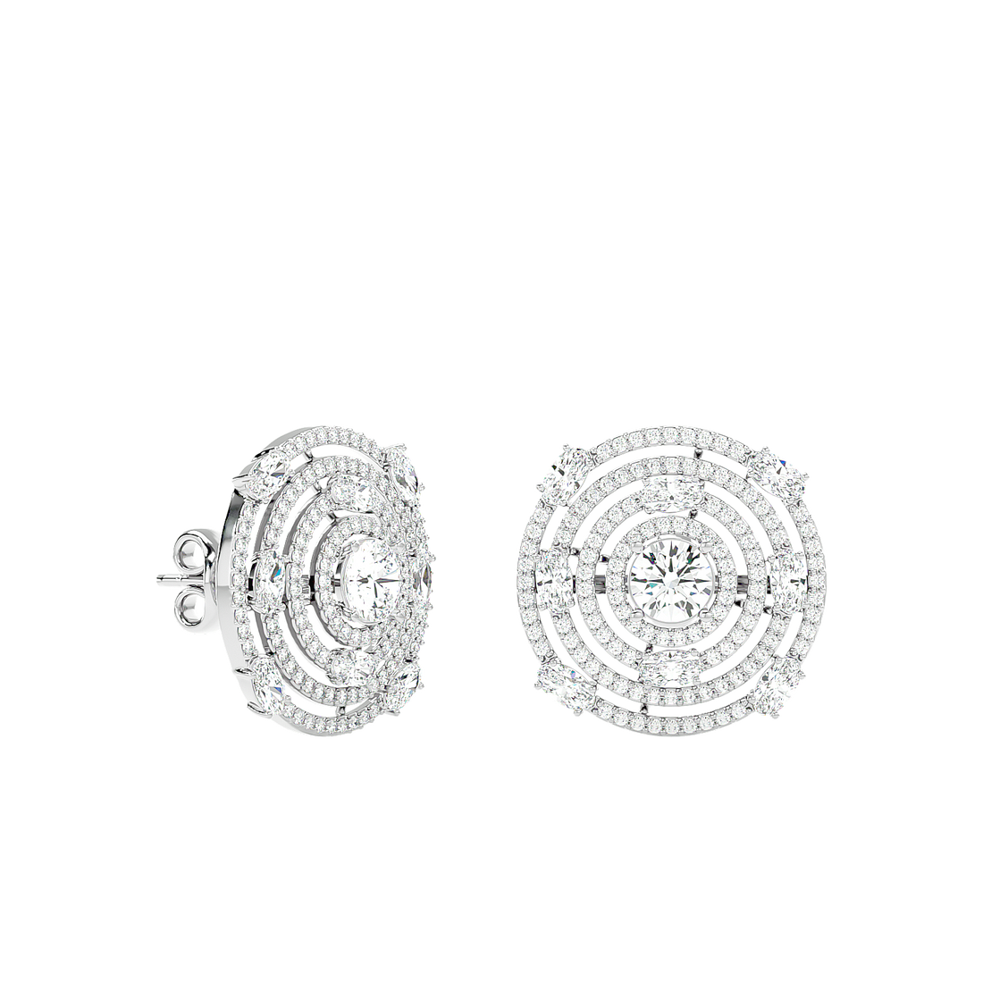 Aura Diamond Earrings