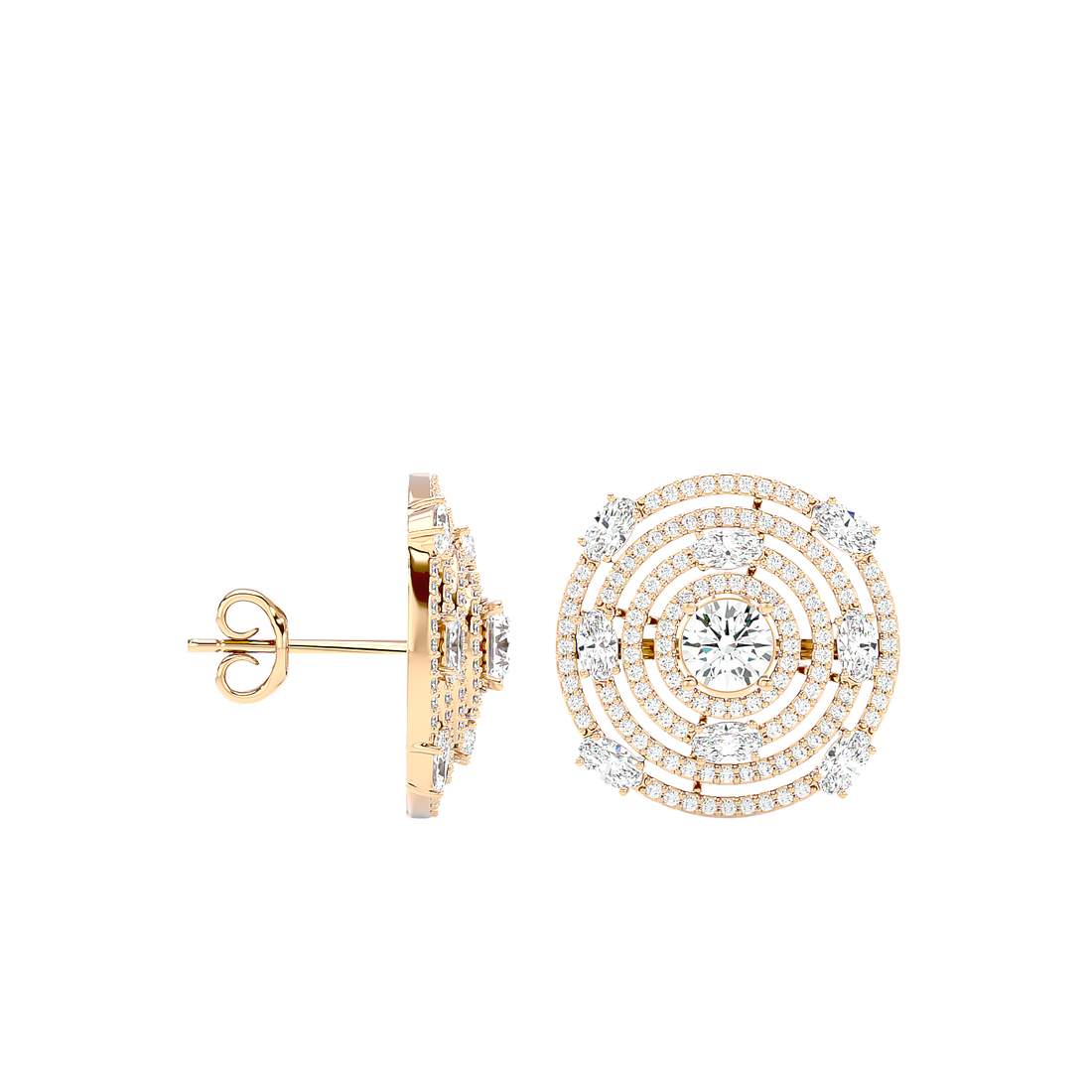 Aura Diamond Earrings