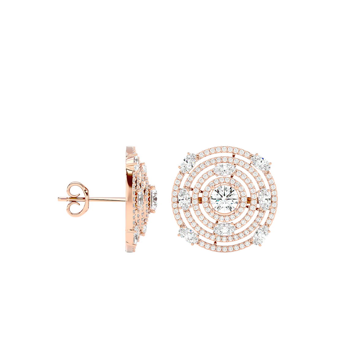 Aura Diamond Earrings