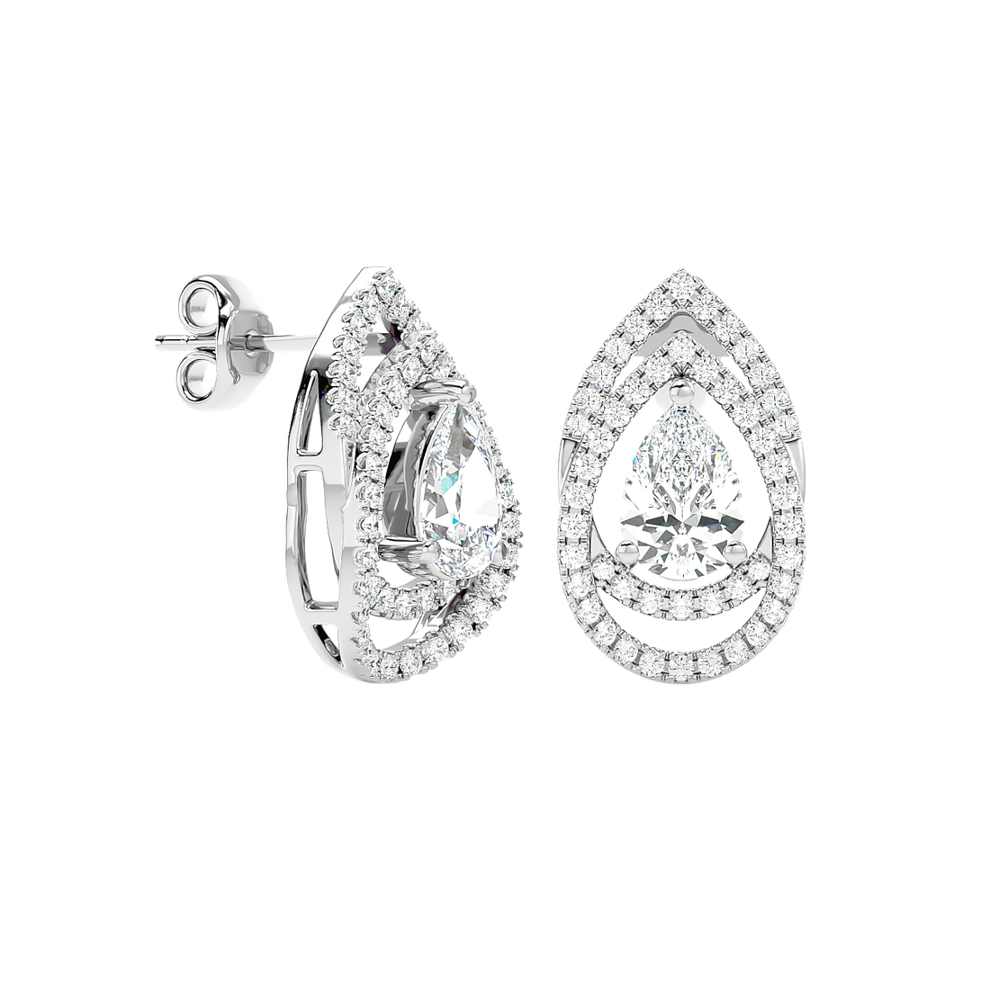 Treasure Diamond Earrings