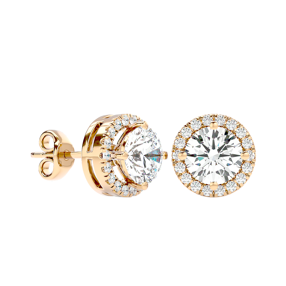 Twirl Diamond Earrings