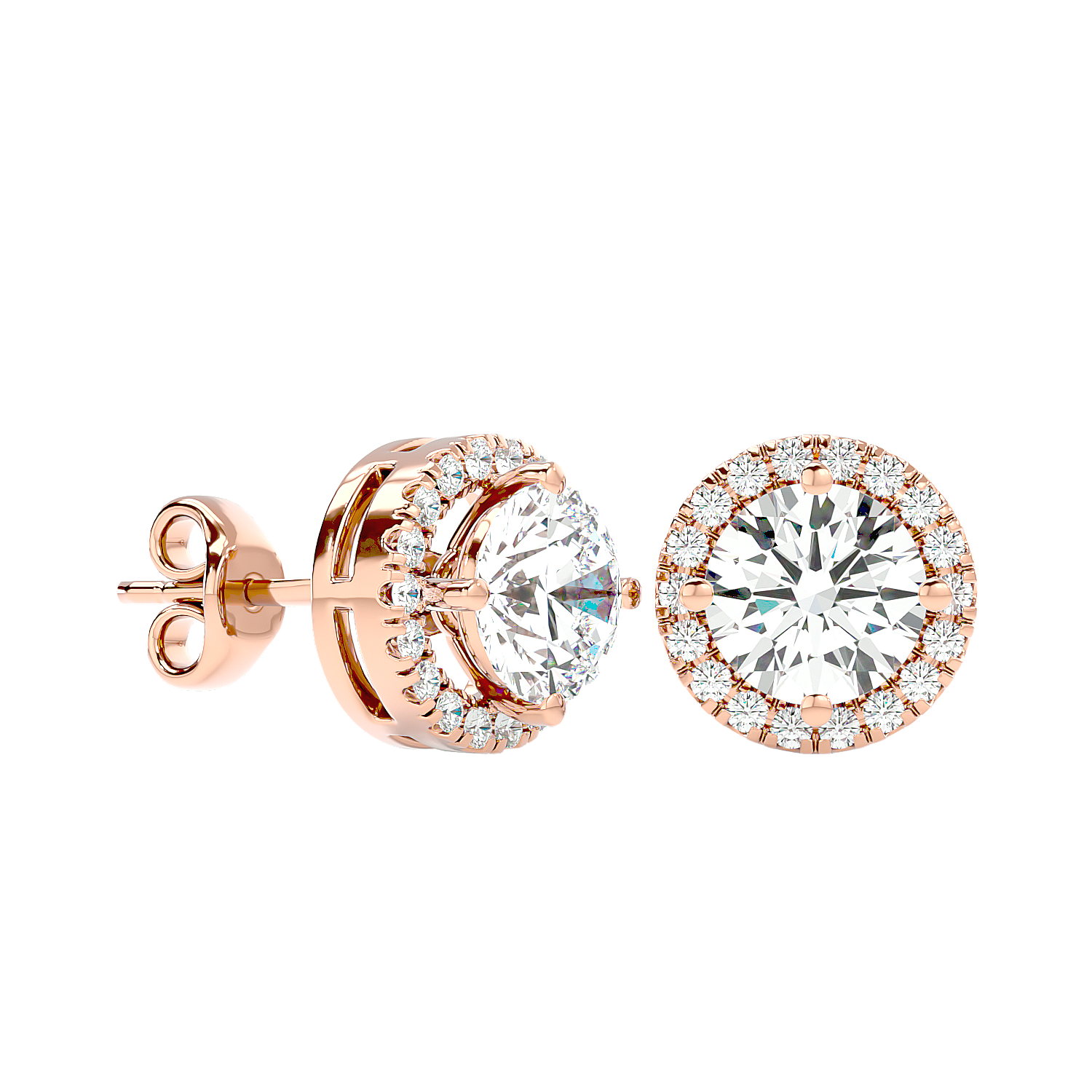 Twirl Diamond Earrings