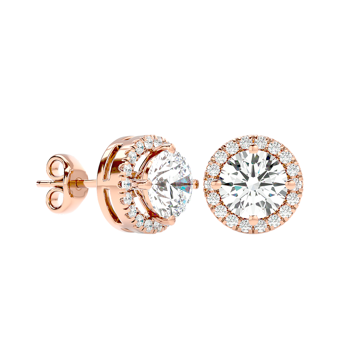 Twirl Diamond Earrings